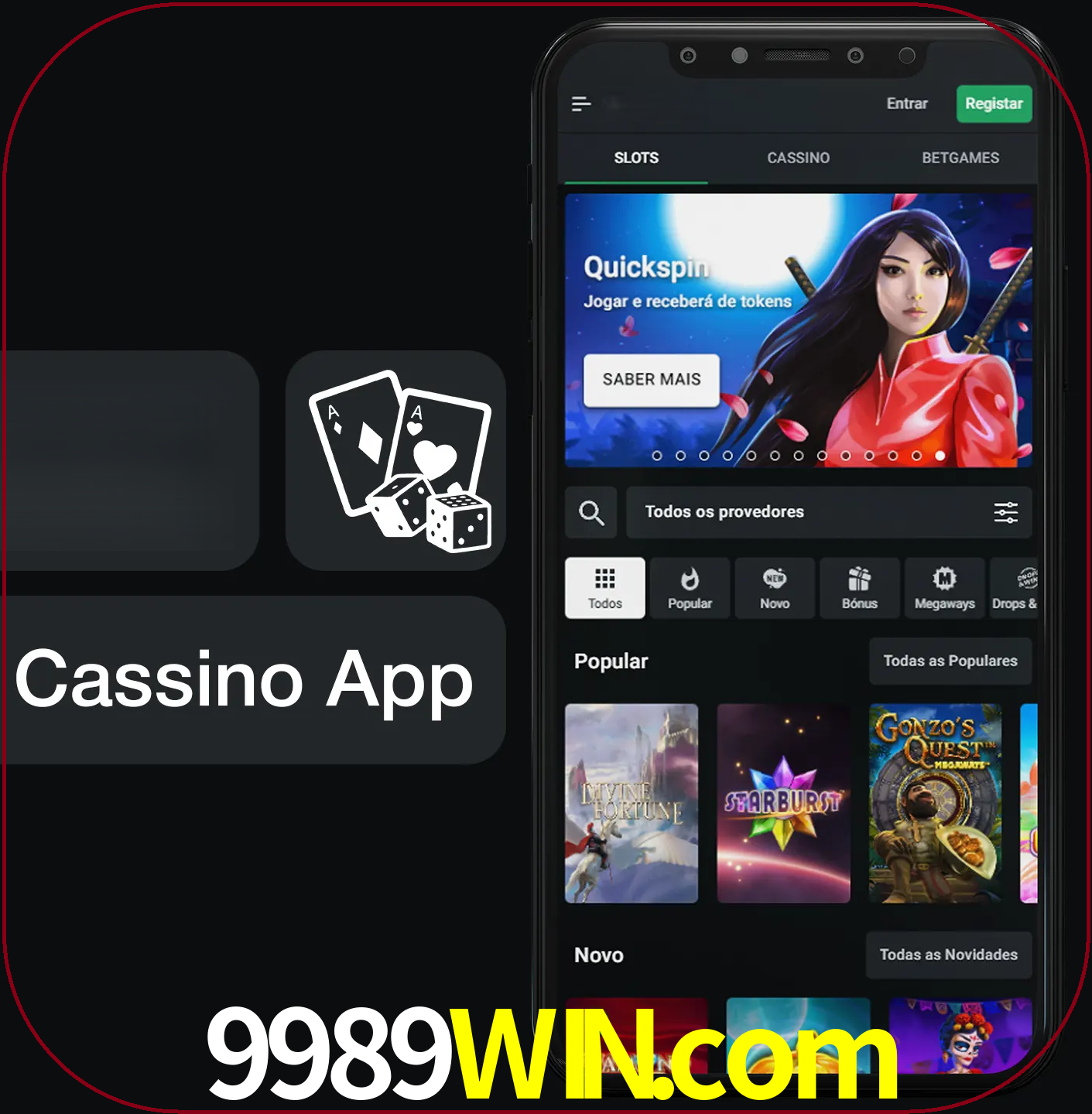 Jogue jogos de cassino e ganhe.