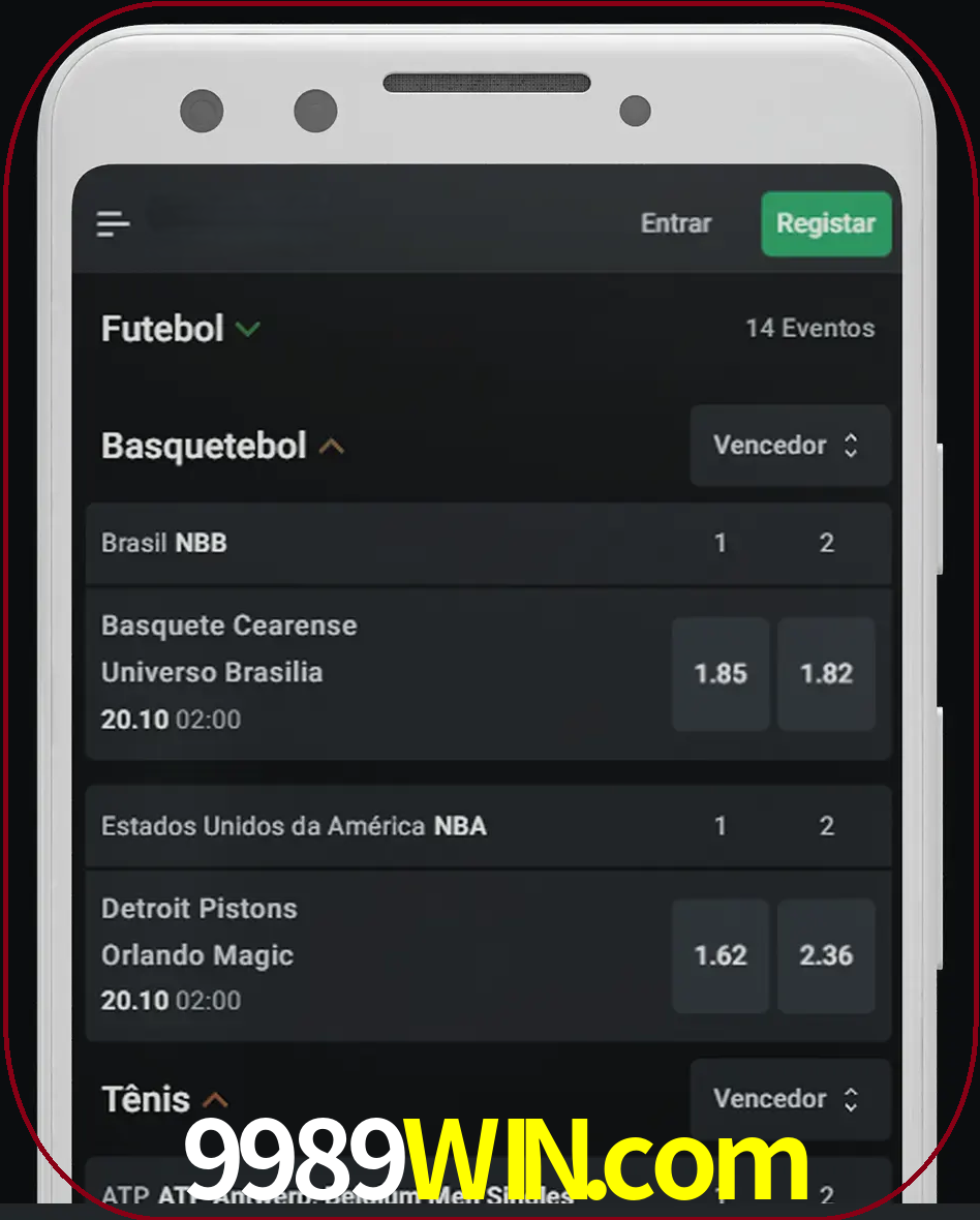 Aposte e assista aos esportes em formato ao vivo.