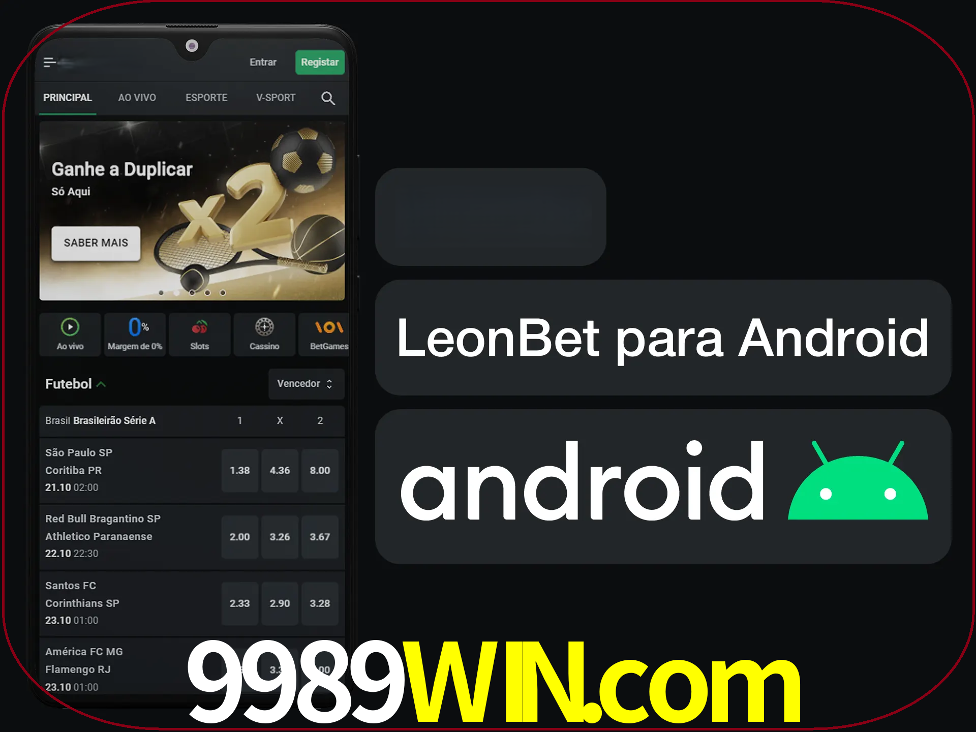 Adquira sua versão poket de LeonBet.