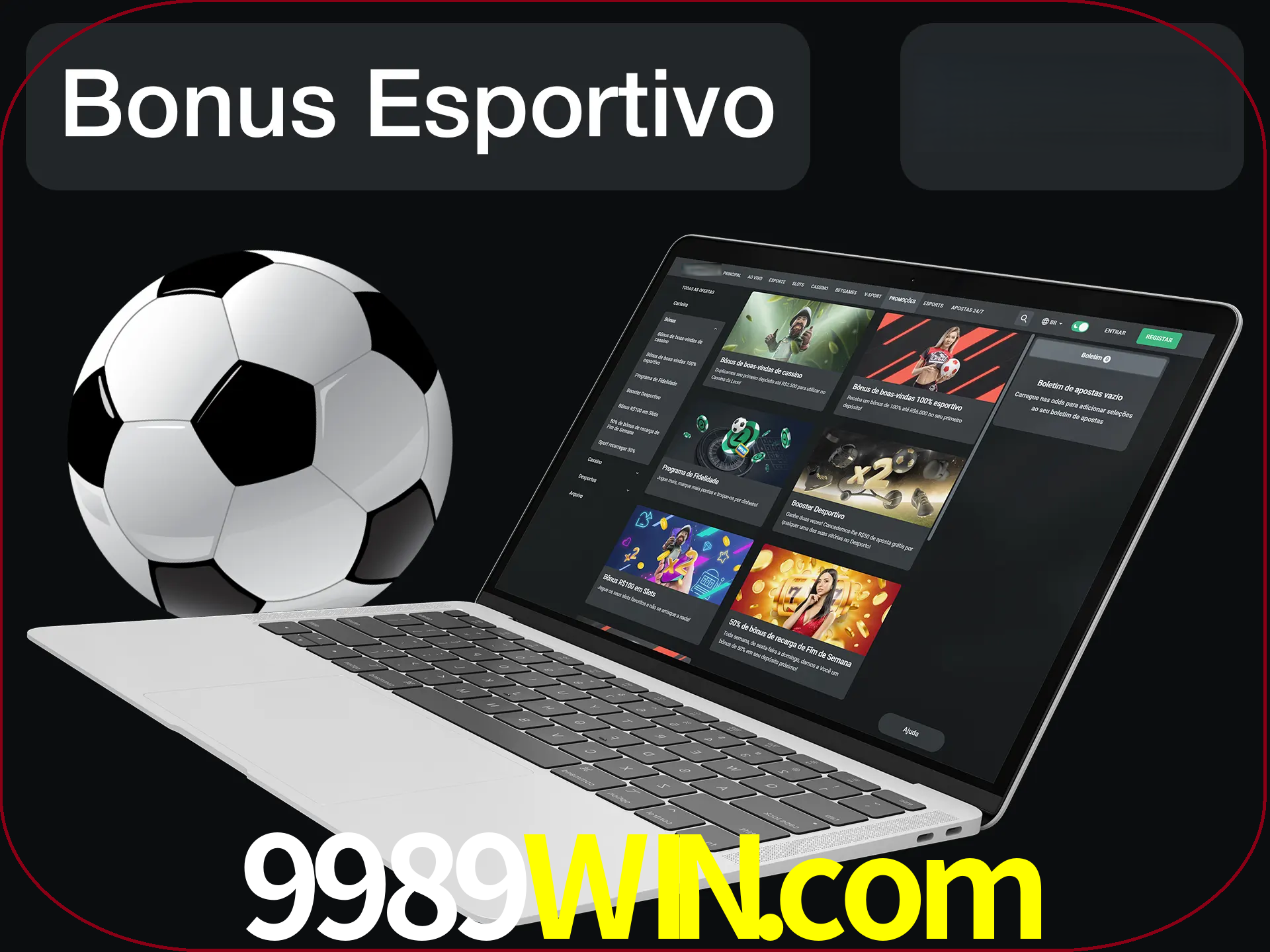 Antes de começar a apostar, use o bônus esportivo.